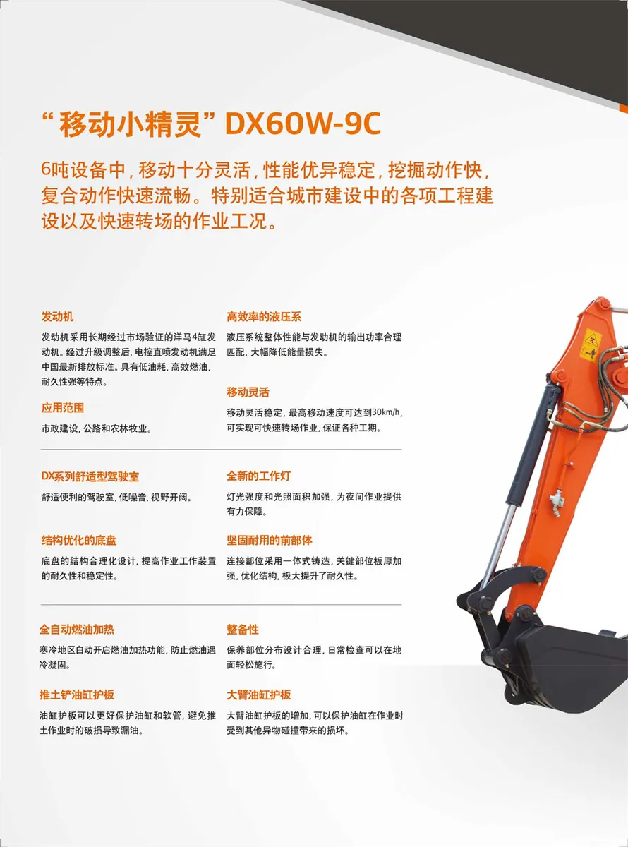 Doosan / DEVELON DX60W-9C