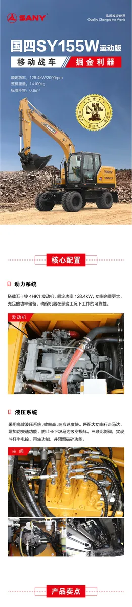 SANY SY155W( )